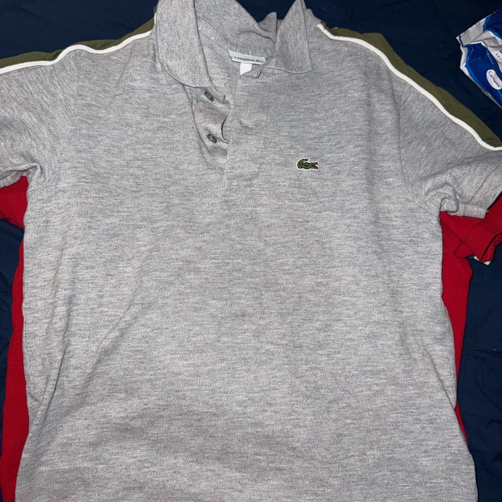 Lacoste Gray Polo Shirt